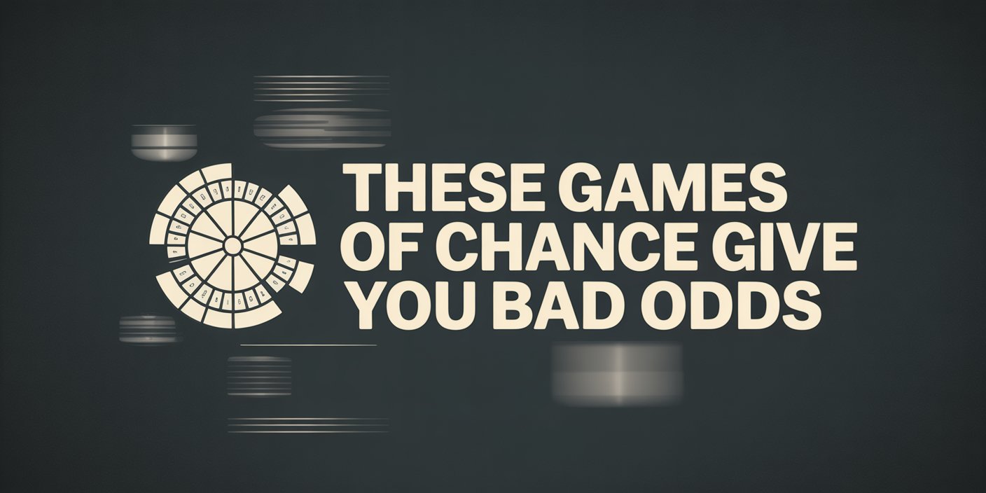 These Games of Chance Give You Bad Odds
