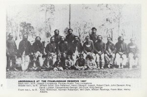Aboriginals at Framlingham Reserve 1867