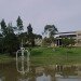 Arts building from lake