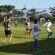 Action from the match between North Geelong Youth (in white) and Surfcoast in the Morris Finance Cup at Bell Park Sports Club.