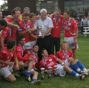 North celebrate Cup win