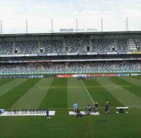 Skilled Stadium Geelong and Melbourne Victory Women versus Canberra United